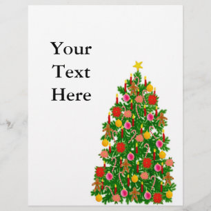 Prospectus 21,6 Cm X 24,94 Cm Arbre de Noël