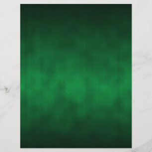 Prospectus 21,6 Cm X 24,94 Cm Art de fond gothique ombré vert