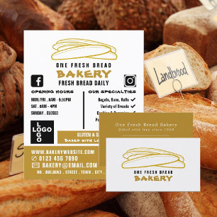 Prospectus 21,6 Cm X 24,94 Cm Baguettes fraîches, Boulangeries, Boulangerie Publ
