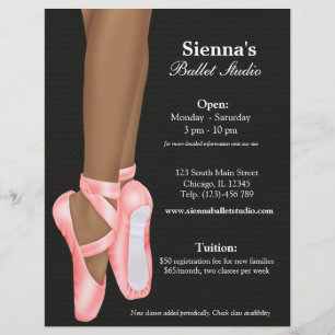 Prospectus 21,6 Cm X 24,94 Cm Ballet Studio