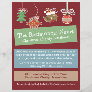 Prospectus 21,6 Cm X 24,94 Cm Baubles de Noël