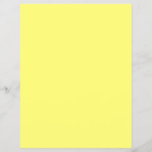 Prospectus 21,6 Cm X 24,94 Cm Beurre jaune