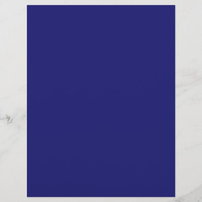 Prospectus 21,6 Cm X 24,94 Cm Bleu de minuit (Devant)
