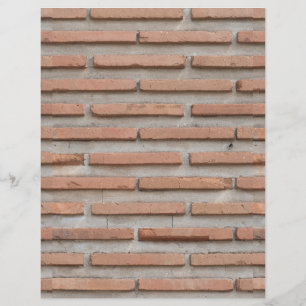 Prospectus 21,6 Cm X 24,94 Cm Brick wall