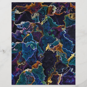 Prospectus 21,6 Cm X 24,94 Cm Broche à huile