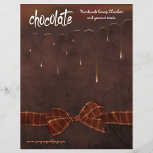 Prospectus 21,6 Cm X 24,94 Cm Brochure et prospectus de vente de gâteaux de boul
