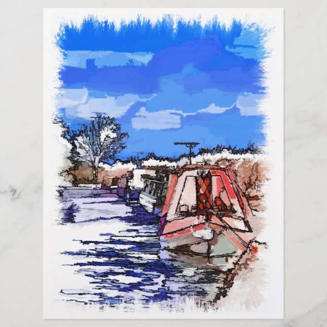 PROSPECTUS 21,6 CM X 24,94 CM CANAUX (Devant)