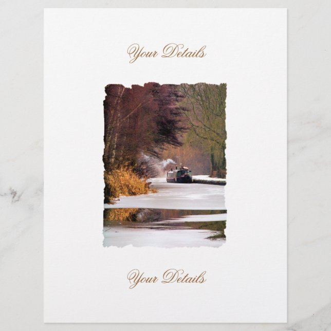 PROSPECTUS 21,6 CM X 24,94 CM CANAUX (Devant)