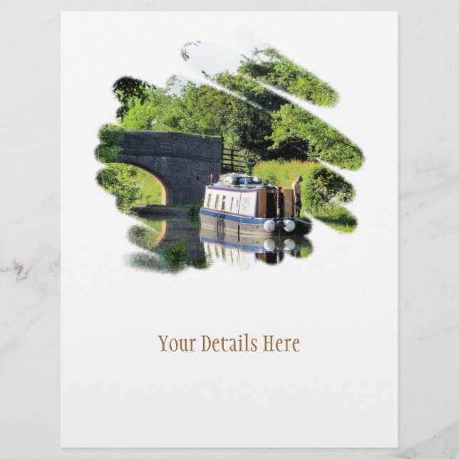 PROSPECTUS 21,6 CM X 24,94 CM CANAUX (Devant)