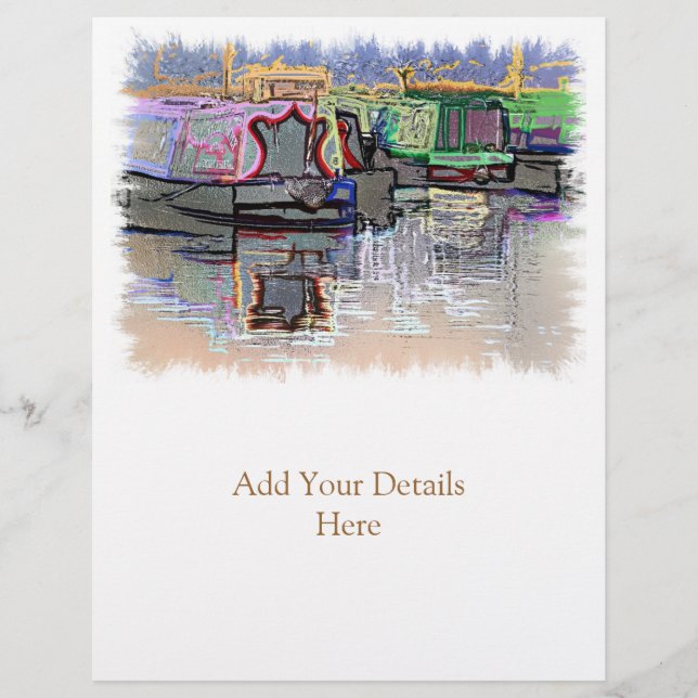 PROSPECTUS 21,6 CM X 24,94 CM CANAUX (Devant)