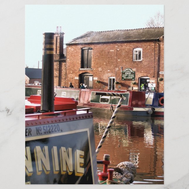 PROSPECTUS 21,6 CM X 24,94 CM CANAUX (Devant)