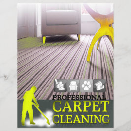 Prospectus 21,6 Cm X 24,94 Cm Carpet Cleaning Service Flyer