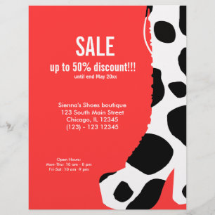 Prospectus 21,6 Cm X 24,94 Cm Chaussures en vente
