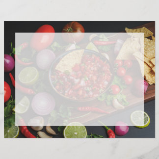 Prospectus 21,6 Cm X 24,94 Cm Chips et homemade salsa