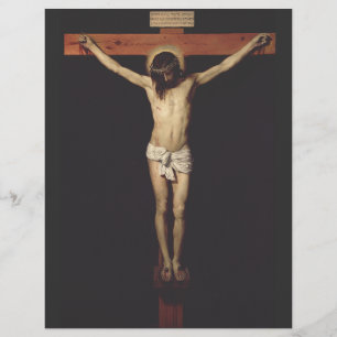 Prospectus 21,6 Cm X 24,94 Cm Christ crucifié par Diego Velazquez