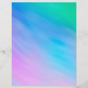 Prospectus 21,6 Cm X 24,94 Cm Ciel arc-en-ciel doux