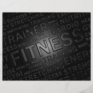Prospectus 21,6 Cm X 24,94 Cm Circulaire du centre de conditionnement physique e