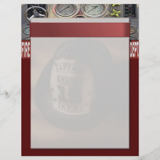 Prospectus 21,6 Cm X 24,94 Cm Circulaire du pompier (Devant)