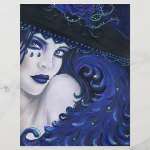 Prospectus 21,6 Cm X 24,94 Cm Circulaire Inez Witch Personnalisable