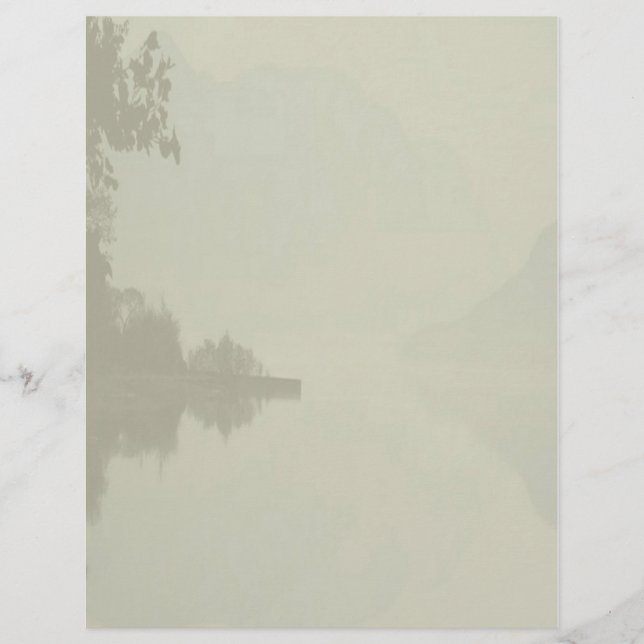 Prospectus 21,6 Cm X 24,94 Cm Circulaire paisible (Devant)