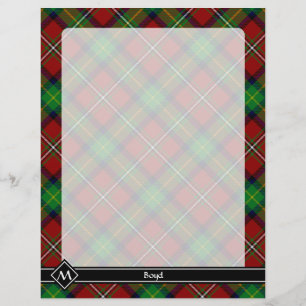 Prospectus 21,6 Cm X 24,94 Cm Clan Boyd Tartan