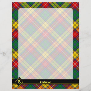 Prospectus 21,6 Cm X 24,94 Cm Clan Buchanan Tartan