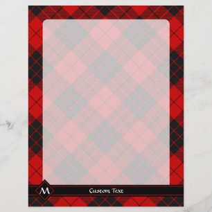 Prospectus 21,6 Cm X 24,94 Cm Clan Macleod de Raasay Tartan