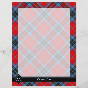 Prospectus 21,6 Cm X 24,94 Cm Clan MacTavish Tartan