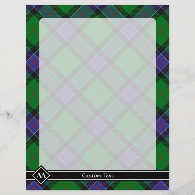 Prospectus 21,6 Cm X 24,94 Cm Clan Sinclair Chasse Tartan (Devant)