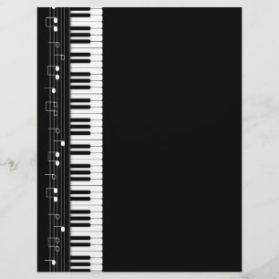 Prospectus 21,6 Cm X 24,94 Cm Clavier pour piano