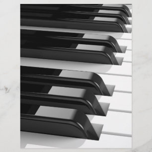Prospectus 21,6 Cm X 24,94 Cm Clavier pour piano