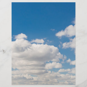 Prospectus 21,6 Cm X 24,94 Cm Cloudy blue sky