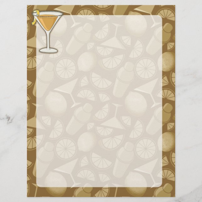 Prospectus 21,6 Cm X 24,94 Cm Cocktail Sidecar (Devant)