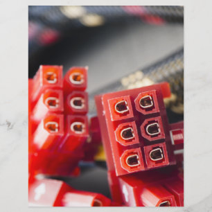 Prospectus 21,6 Cm X 24,94 Cm Connecteur de câble pour ordinateurs