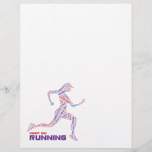 Prospectus 21,6 Cm X 24,94 Cm Continuez à courir