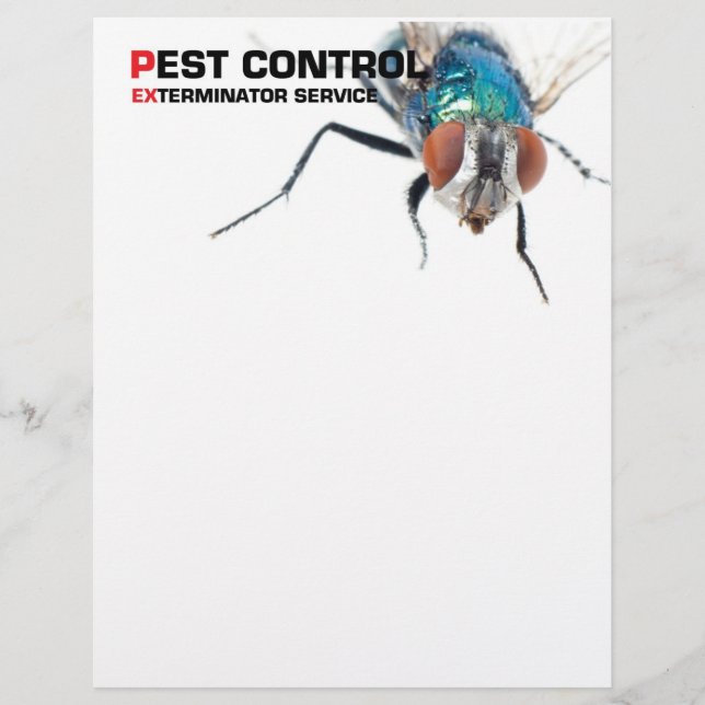 Prospectus 21,6 Cm X 24,94 Cm Contrôle des parasites (Devant)