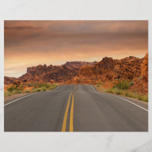 Prospectus 21,6 Cm X 24,94 Cm Coucher de soleil