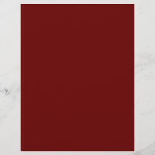 Prospectus 21,6 Cm X 24,94 Cm couleur rouge