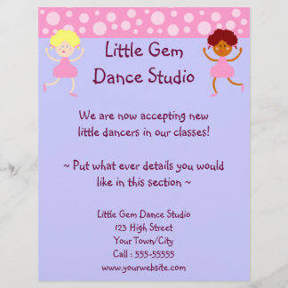 Prospectus 21,6 Cm X 24,94 Cm Dance Studio Business