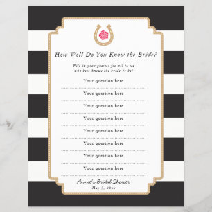 Prospectus 21,6 Cm X 24,94 Cm Derby Comment Bien Connaissez-Vous Le Jeu Quiz De 