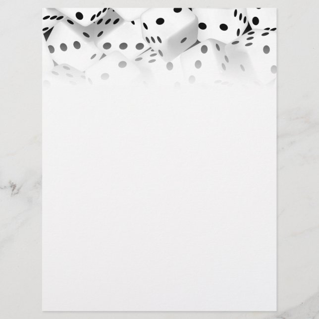 Prospectus 21,6 Cm X 24,94 Cm Dés chanceux (Devant)