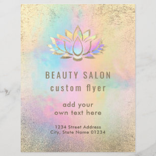 Prospectus 21,6 Cm X 24,94 Cm design pastel lotus logo design