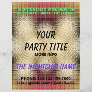 Prospectus 21,6 Cm X 24,94 Cm discothèque