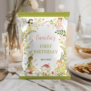 Prospectus 21,6 Cm X 24,94 Cm Emballage de sac de chips pour anniversaire du jar