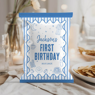 Prospectus 21,6 Cm X 24,94 Cm Emballage de sac de chips pour anniversaire 'Nous