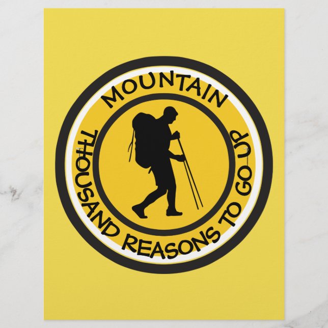 Prospectus 21,6 Cm X 24,94 Cm Escalade (Devant)