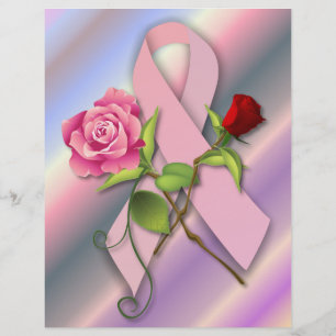 Prospectus 21,6 Cm X 24,94 Cm Fermeture Cancer du sein Survivant