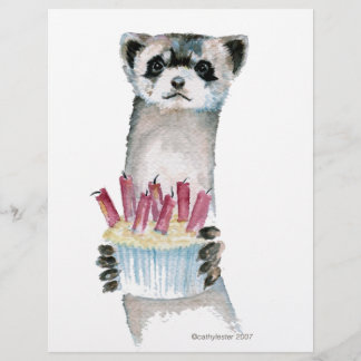 Prospectus 21,6 Cm X 24,94 Cm Ferret d'anniversaire