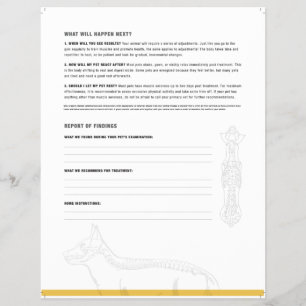 Prospectus 21,6 Cm X 24,94 Cm Feuille ROF (canine)