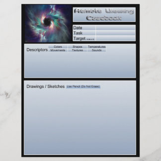 Prospectus 21,6 Cm X 24,94 Cm Feuilles de dossier de vision à distance